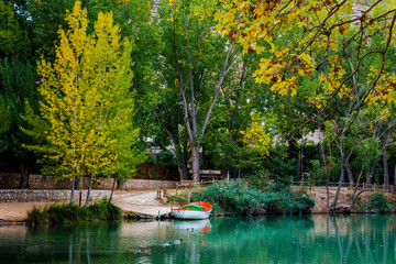 otoño en Alcalá del Jucar