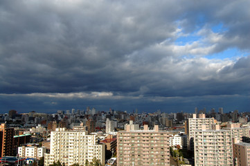札幌市　町並み　