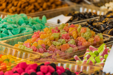 colourful candy jellies