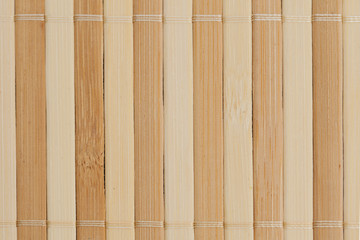 Texture of bamboo mat
