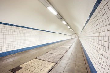 pedestrian bicycle tunnel