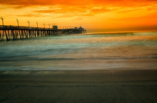 Sunset Pier © Bashiri