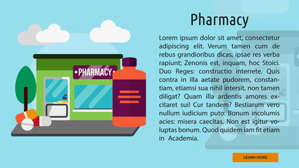 Pharmacy Conceptual Banner