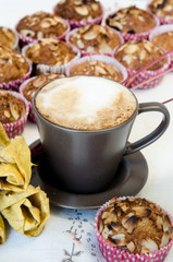 Cupcake and coffee
