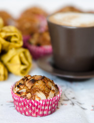 Cupcake and coffee