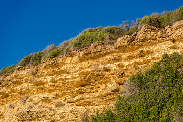 Stone cost at gerakas bech,Zakynthos,Greece