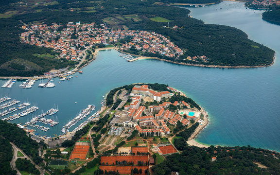 Croatia aerial view
