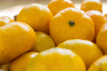 it is a lot of oranges in Basket