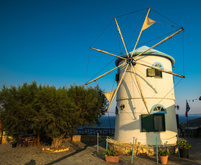 Fototapeta na wymiar Old windmill