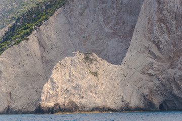 Costline at ionian sea