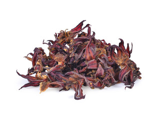 Obraz premium Dried okra isolated on white