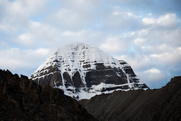 Holy Kailas Mountain Tibet Home Of The Lord Shiva. Object of pilgrimage of buddhist, hindu, jains...
