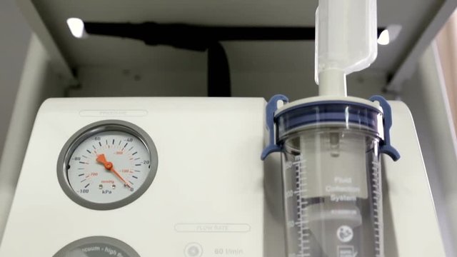 Fluid Collection System in a hospital. The Basic Suction Pump provides reliable high vacuum for a variety of applications in hospitals, clinics and medical practices.