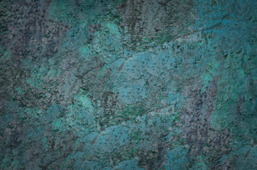 old spotty stained concrete wall texture background. color blue, gray