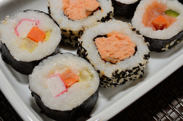 Obrazy na Szkle  Sushi