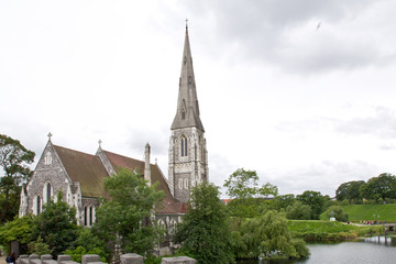 D&auml;nemark, Kopenhagen, Kirche St. Alban