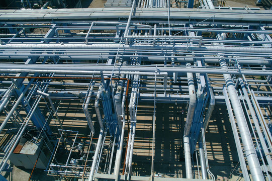 Chemical manufacturing plant construction