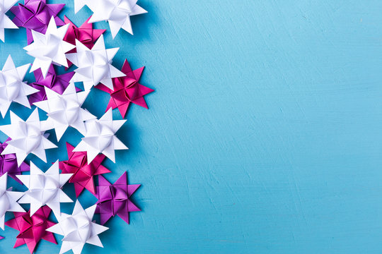 Christmas quiling decoration elements as beckground for invitations cards or other designs