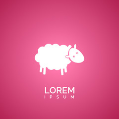 sheep icon design