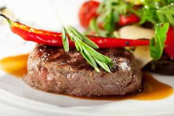 Beef Steak with Vegetables
