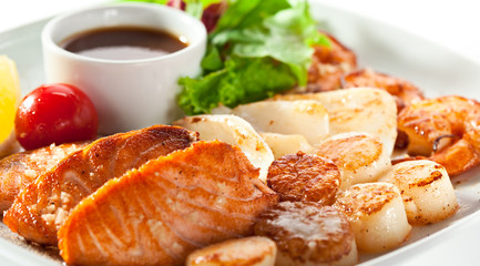 Grilled Seafood Plate