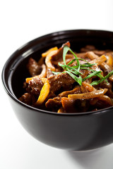 Beef with Mushroom Bowl