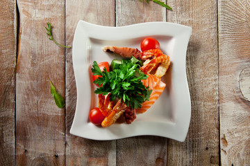 Seafood Salad Plate
