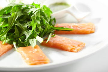 Fresh Salmon Carpaccio