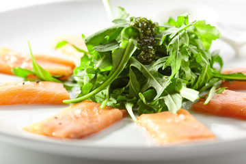 Fresh Salmon Carpaccio