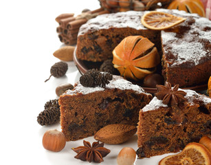 Christmas fruit cake
