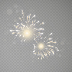Vector Illustration of Firework