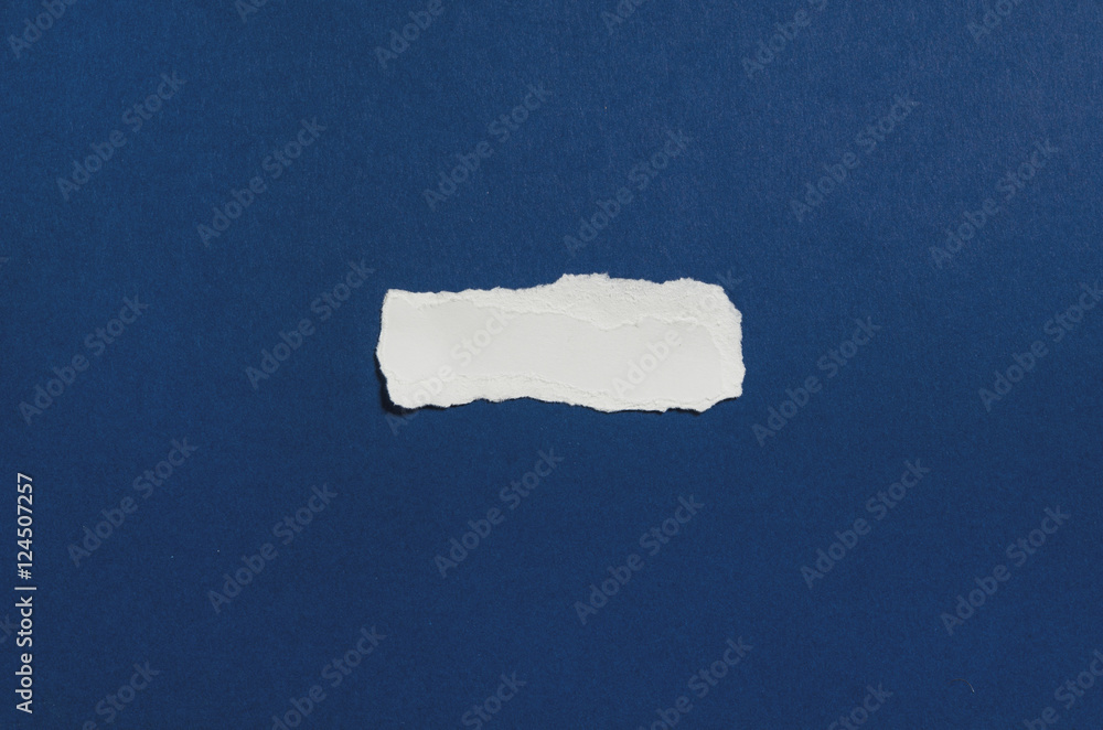 Poster torn blank paper with copy space for text or message