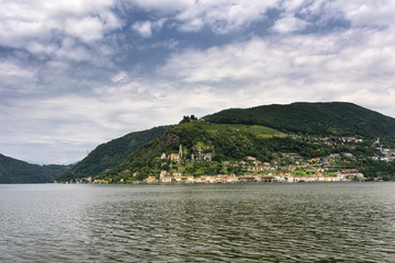 Fototapeta na wymiar Ceresio lake (Ticino, Switzerland)