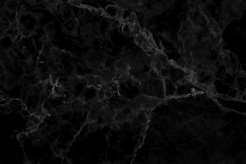 Black marble natural pattern for background and design.