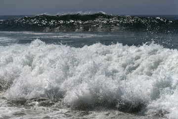 Atlantic wave at Portugal coast.