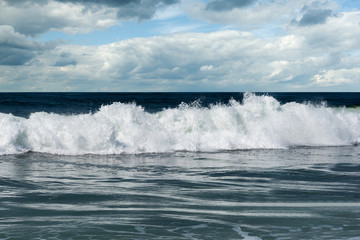 Atlantic wave at Portugal coast.