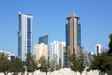 Skyline of Kuwait