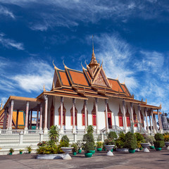 Silver Pagoda in Phnom Penh, Cambodia