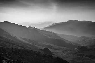 Corsica mountains.