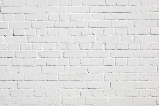 Hintergrund weiße Backsteinwand 
