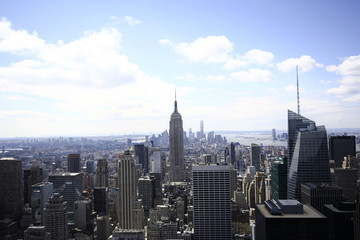 New York Skyscraper Skyline