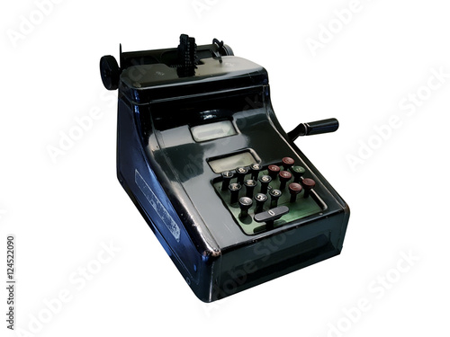 Ancient Adding Machine Isolated Object Stock Photo And Royalty free 