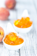 Gummy Peaches
