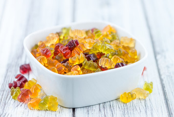Gummy Bears (close-up shot)