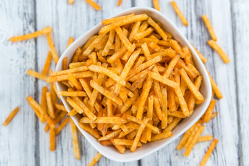 Potato Sticks (close-up shot)