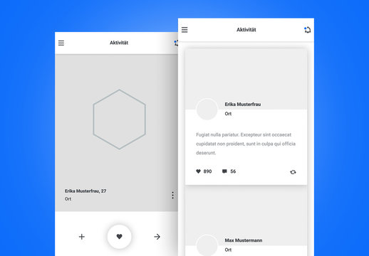 Modernes Kit mit Drahtmodelldarstellungen