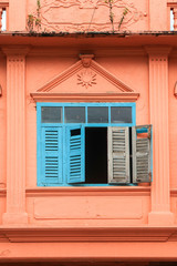 Obraz premium Old wooden windows