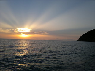 Fototapeta premium Last sun rays