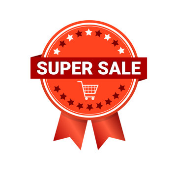 Special Offer Discount Sale Shopping Banner Flat Vector Illustration