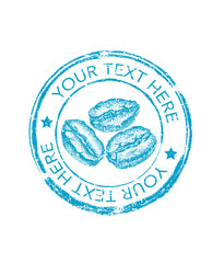 beautiful coffee label.